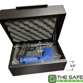 V-Line Brute XD 1394-S FBLK XD Tactical Heavy Duty Large Capacity Handgun Safe, image 2