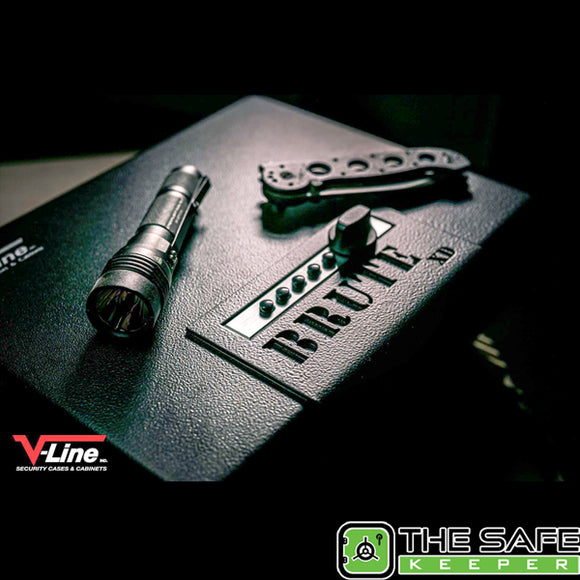 V-Line Brute XD 1394-S FBLK XD Tactical Heavy Duty Large Capacity Handgun Safe, photo 7