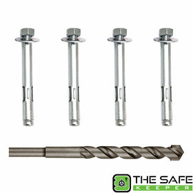 Liberty Safe Concrete Anchor Kit w/ Drill Bit, image 1