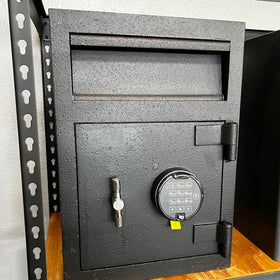 USED Front Loading Drop Safe - Electronic Lock, image 1
