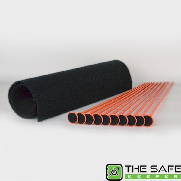 Gun Storage Solutions Starter 10-Pack Rifle Rod Kit &amp; Shelf Liner ...