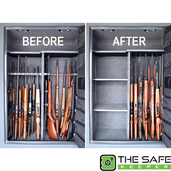 Gun Storage Solutions Starter 10-Pack Rifle Rod Kit & Shelf Liner (small)