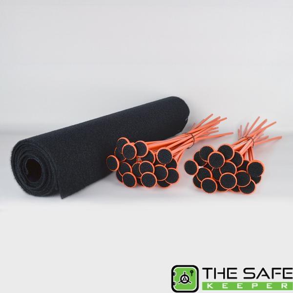 Gun Storage Solutions Starter 40Pack Rifle Rod Kit & Shelf Liner