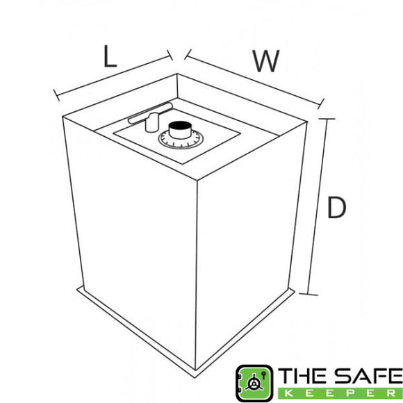 Hollon B2500 Floor Home Safe, photo 5