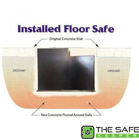 Hollon B6000 Floor Home Safe, image 2