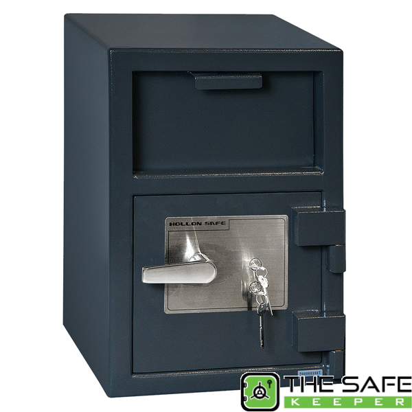 Hollon FD-2014K Deposit Safe with Dual Key Lock, image 1 