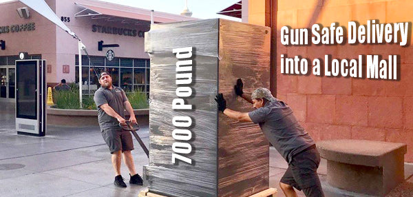 7000 Pound Gun Safe Delivery to Las Vegas North Premium Outlets