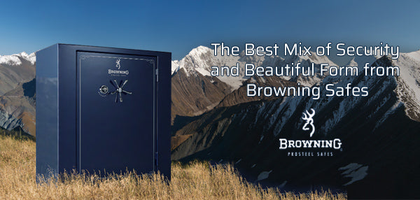 The Best Mix of Security and Beautiful Form from Browning Safes
