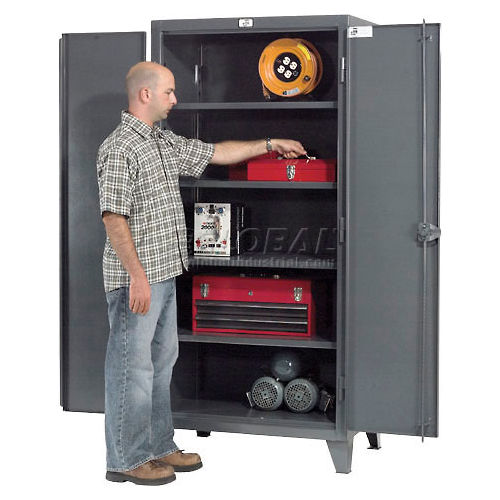 USED Strong Hold Heavy Duty Storage Cabinet