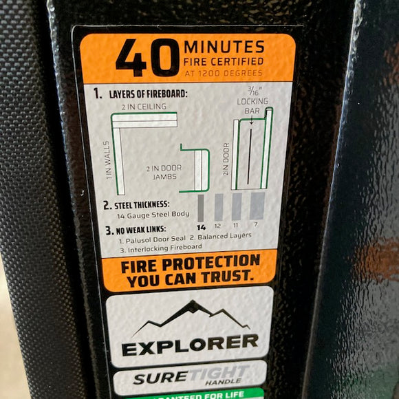 USED Liberty Explorer 26 Gun Safe, photo 5