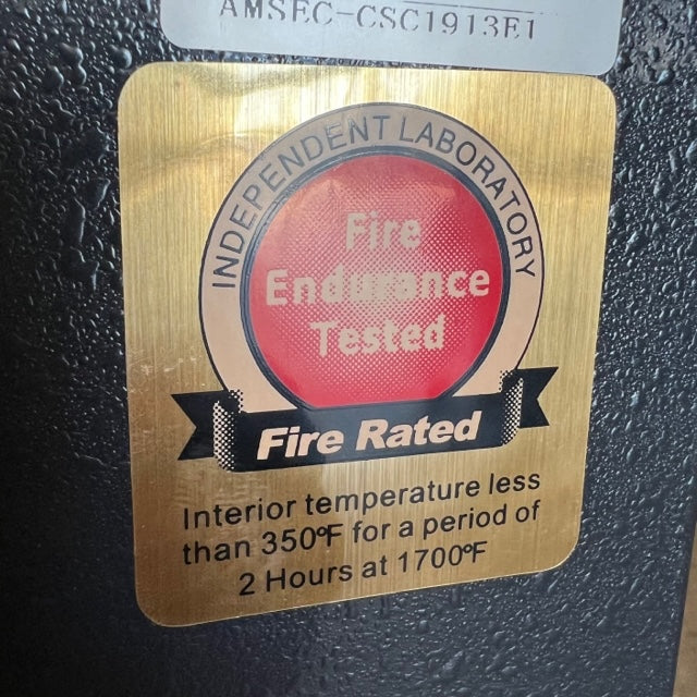 USED AMSEC CSC1913E Burglar & Fire Safe, photo 6