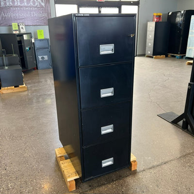 USED Schwab 5000 4 Drawer Fireproof File Cabinet, image 1 