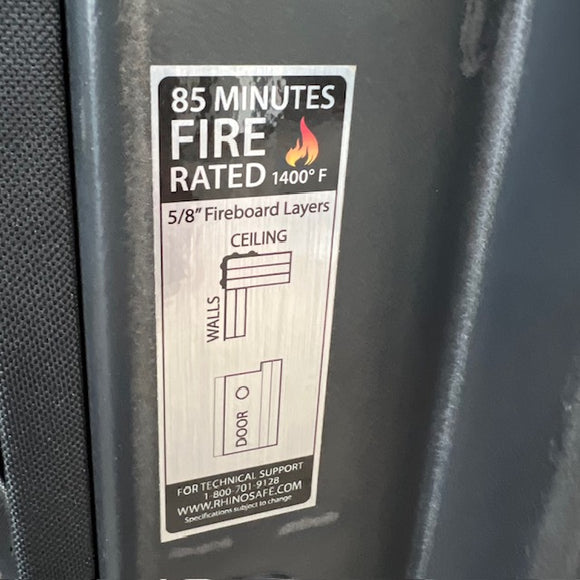 USED Rhino Ironworks 6040 Gun Safe, photo 7