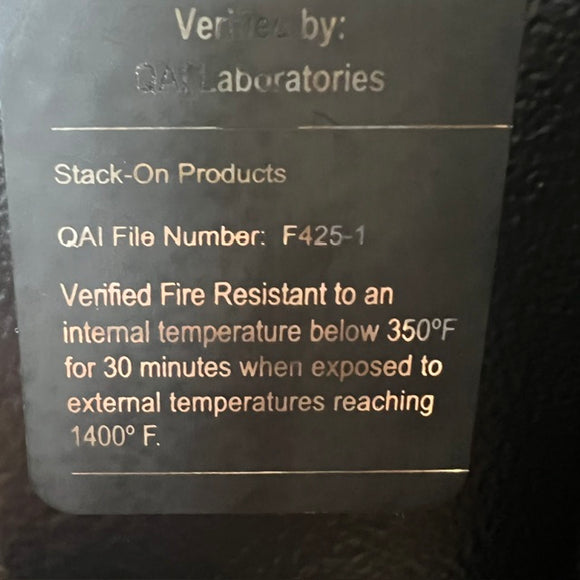 USED Stack On 20 Gun Safe, photo 7