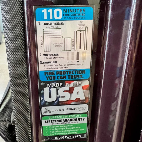 USED National Security Classic Plus 50 Gun Safe, photo 6