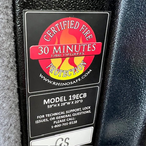 USED Bighorn Classic 19ECB Gun Safe, photo 4