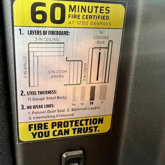 USED Liberty Fatboy Jr. Gun safe, photo 6