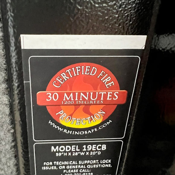 USED Bighorn Classic 19ECB Gun Safe, photo 4