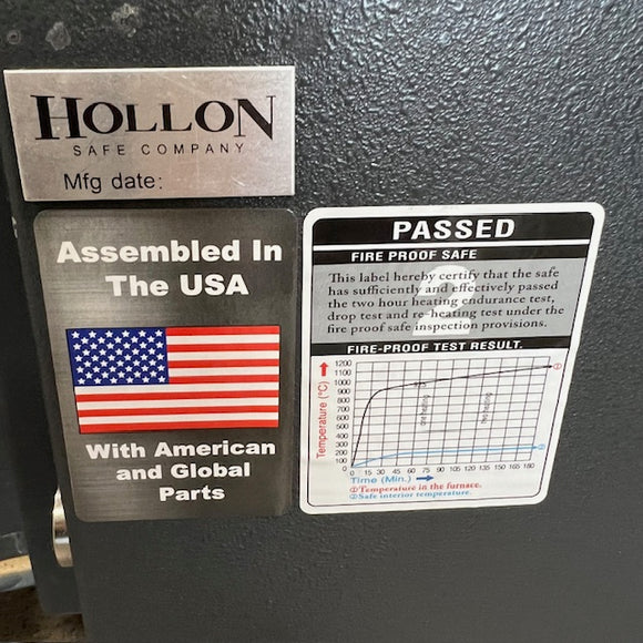 USED Hollon PM-1014C TL-15 Home Safe, photo 6