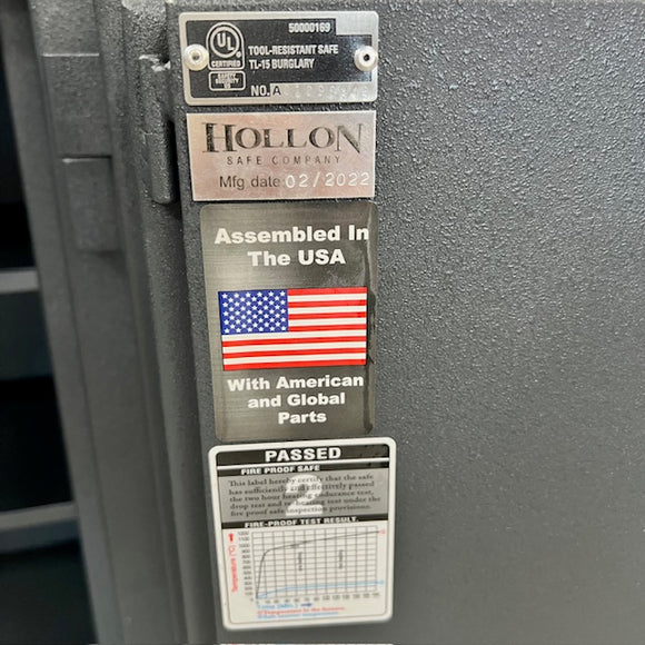 USED Hollon PM-2819E TL-15 Safe, photo 5
