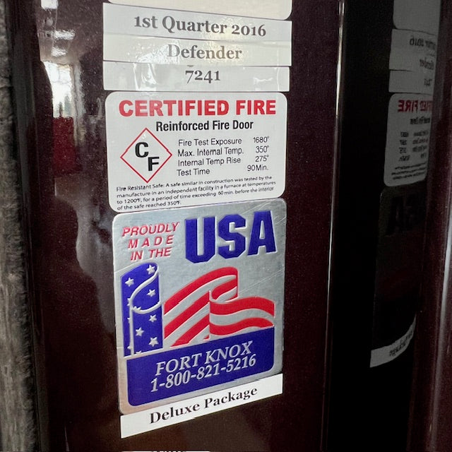 USED Fort Knox Defender 7241 Safe, photo 7