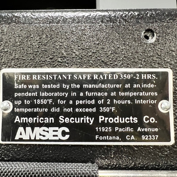 USED AMSEC RF703620x6 TL-30x6 Gun Safe, photo 8