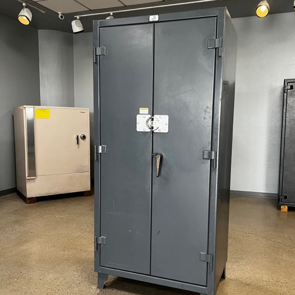 USED Strong Hold Heavy Duty Storage Cabinet, photo 1