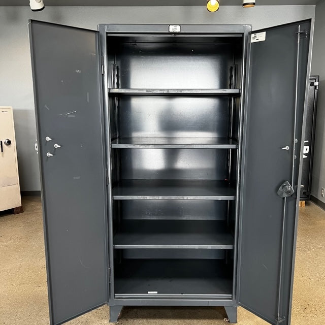 USED Strong Hold Heavy Duty Storage Cabinet, image 2 