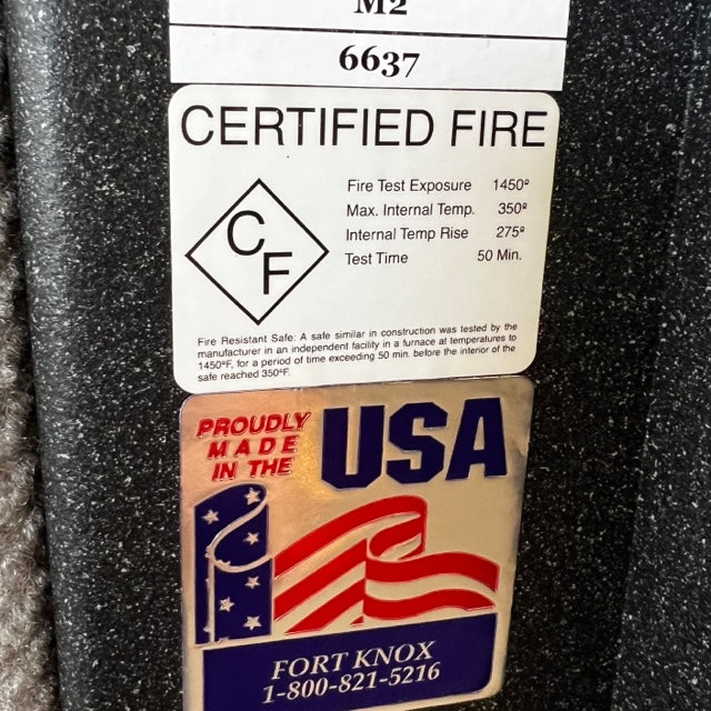 USED Fort Knox Spartan 6637 Gun Safe, photo 9