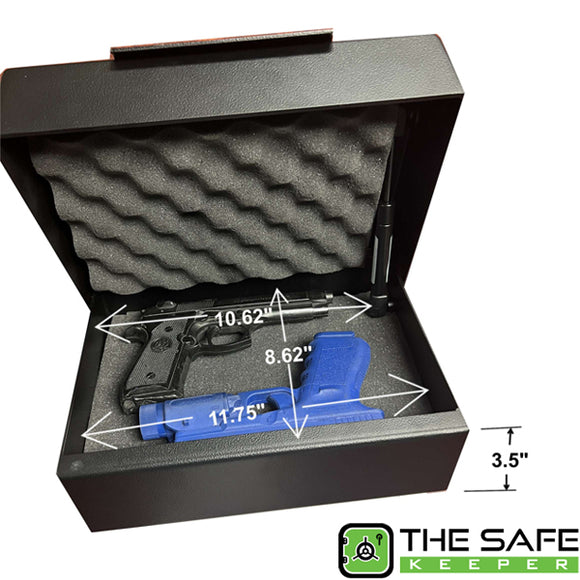 V-Line Brute XD 1394-S FBLK XD Tactical Heavy Duty Large Capacity Handgun Safe, photo 2