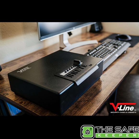 V-Line Brute XD 1394-S FBLK XD Tactical Heavy Duty Large Capacity Handgun Safe, photo 8