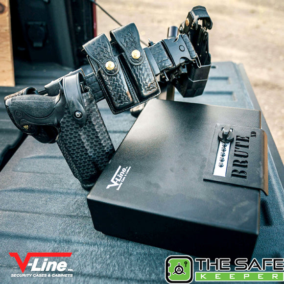 V-Line Brute XD 1394-S FBLK XD Tactical Heavy Duty Large Capacity Handgun Safe, photo 9
