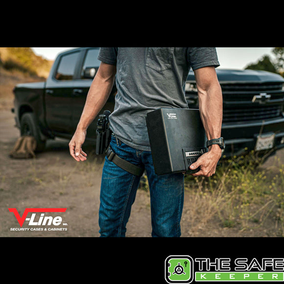 V-Line Brute XD 1394-S FBLK XD Tactical Heavy Duty Large Capacity Handgun Safe, photo 10