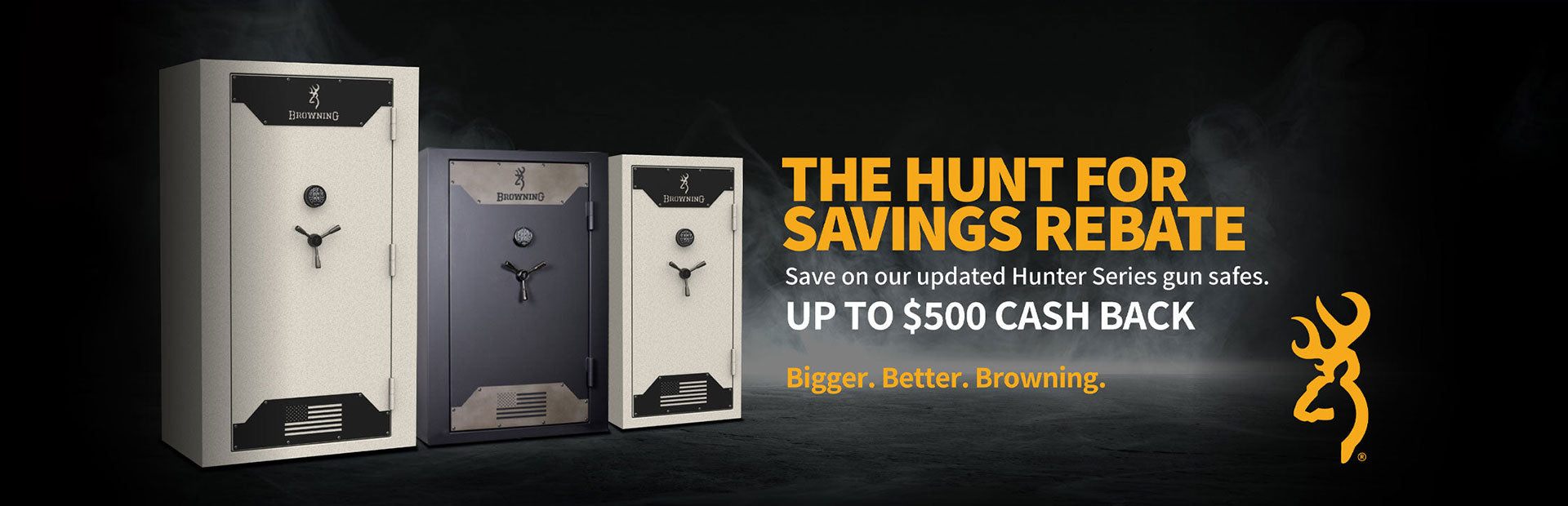 The Hunt For Savings Rebate - Browning Safes Rebate