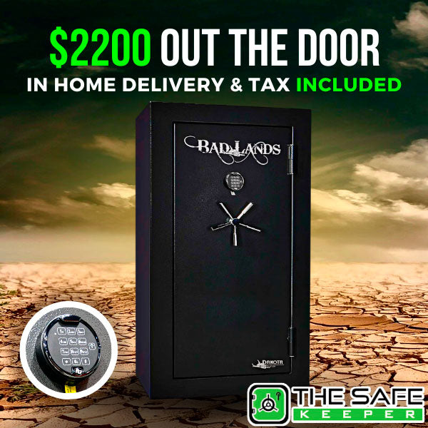 Dakota Safe Bad Lands 7242 Gun Safe - OUT THE DOOR