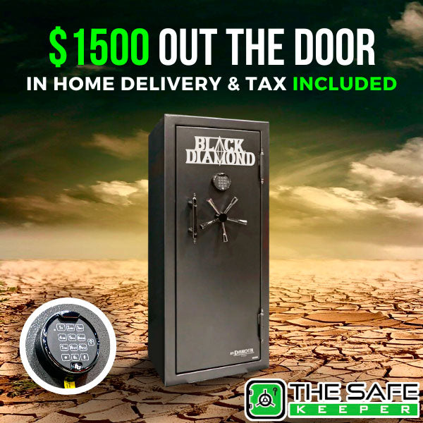 Dakota Safe Black Diamond 5924 Gun Safe - OUT THE DOOR