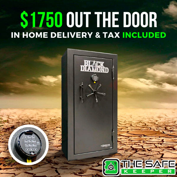 Dakota Safe Black Diamond 5930 Gun Safe - OUT THE DOOR