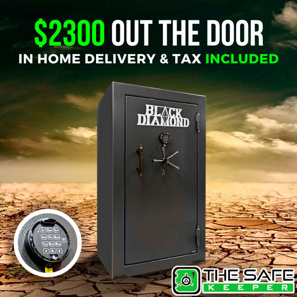 Dakota Safe Black Diamond 6636 Gun Safe - OUT THE DOOR