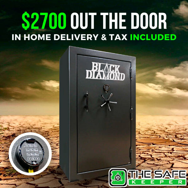 Dakota Safe Black Diamond 7242 Gun Safe - OUT THE DOOR, image 1 