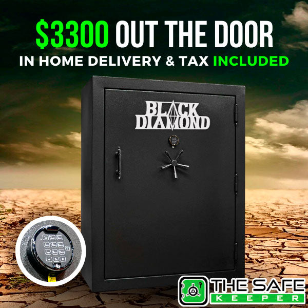 Dakota Safe Black Diamond 7256 Gun Safe - OUT THE DOOR