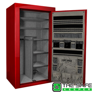 Fort Knox Executive 6637 Gun Safe | Burgundy Wine Color, image 2 