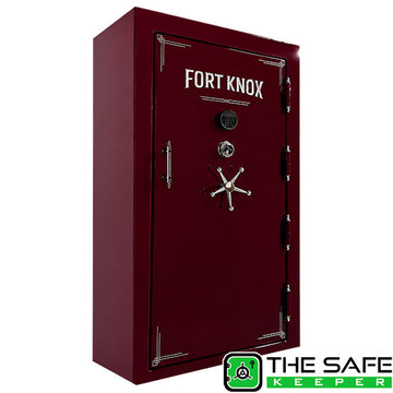 Fort Knox Executive 7241 Gun Safe | Burgundy Wine Color, image 1 