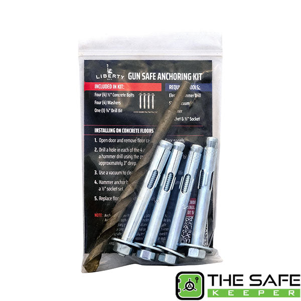Liberty Safe Concrete Anchor Kit w/ Drill Bit, image 2 