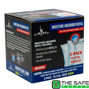 Liberty Safe Humydry Moisture Absorber Refill 15.9 oz (3-Pack), image 1 