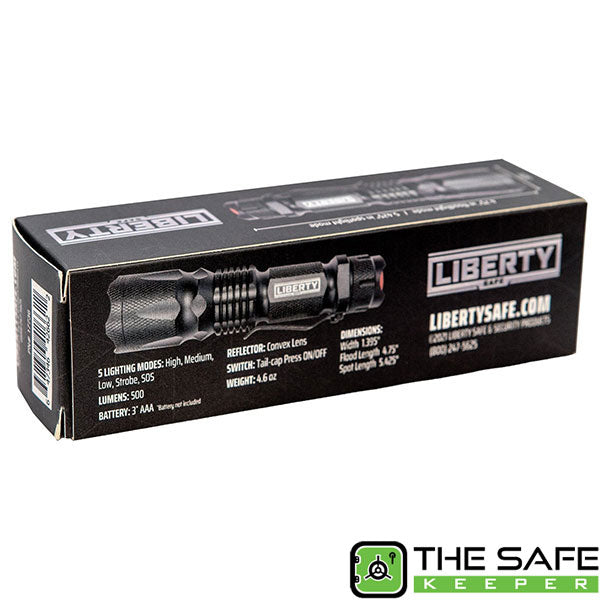 Liberty 500 Lumen Tactical Flashlight, photo 4