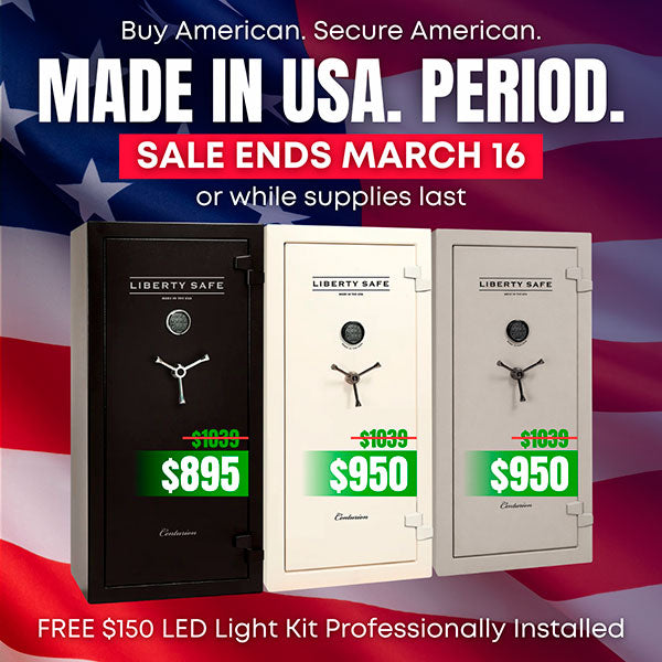 Made in USA Gun Safe Sale