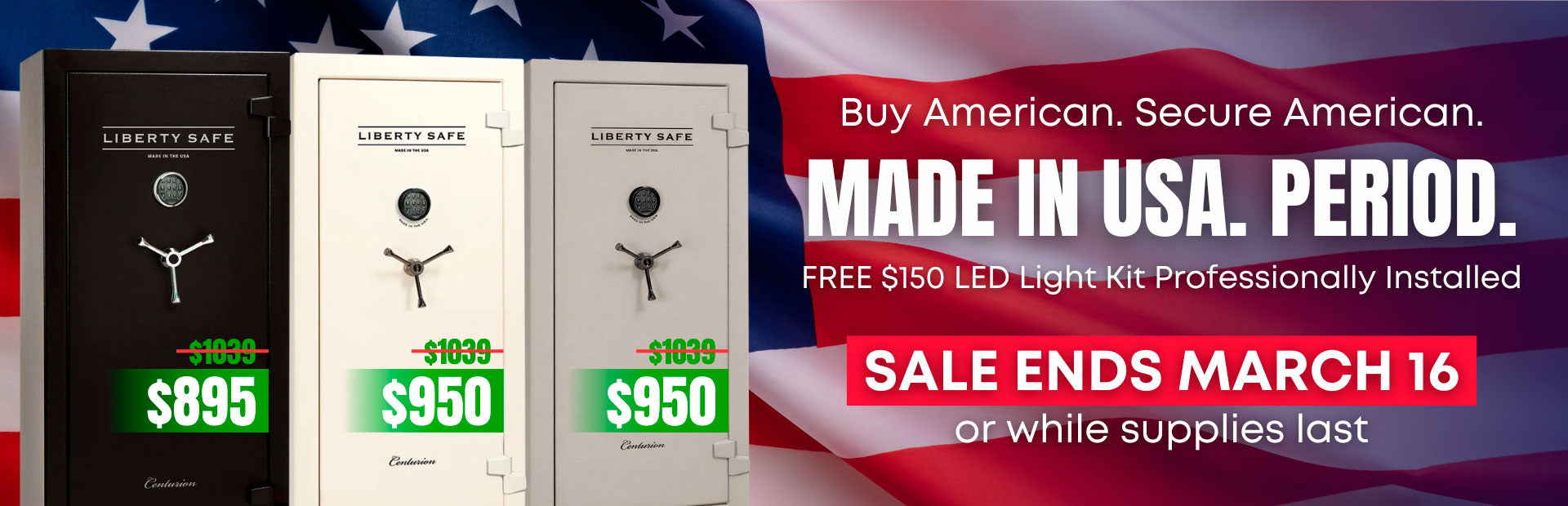 Made in USA Gun Safe Sale