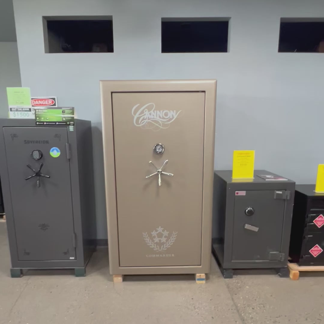 USED Cannon Commander Gun Safe, view 3