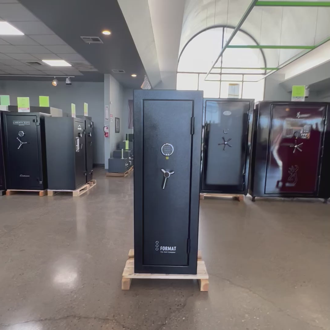 USED Format AA12 Gun Safe-3