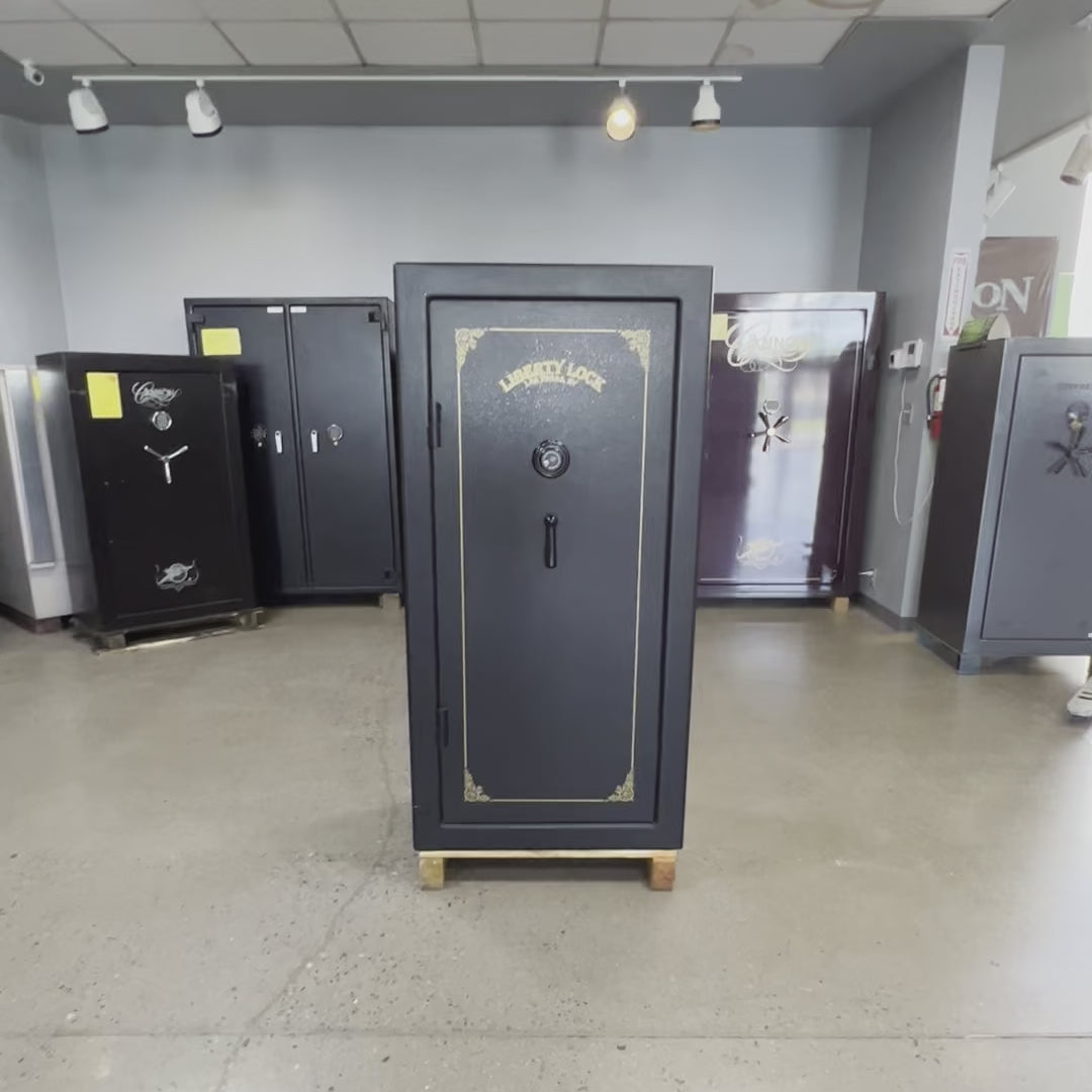 USED Liberty Lock & Safe Gun Safe-3